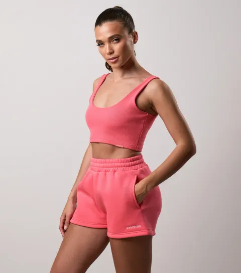 Coral 365 Ribbed Scoop Neck Sports Bra