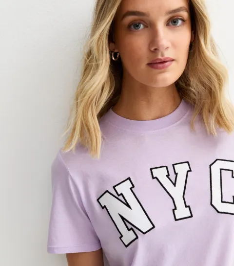 Lilac NYC Regular T-Shirt