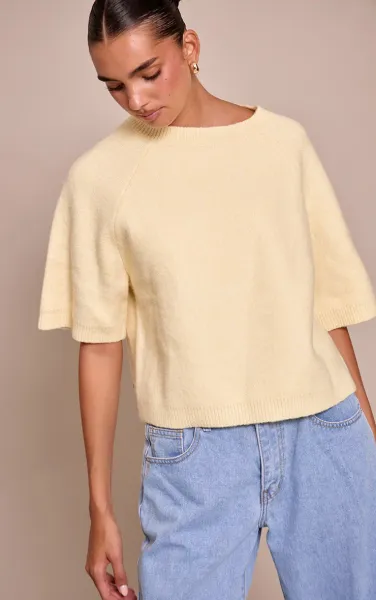Lemon Soft Knit T-shirt