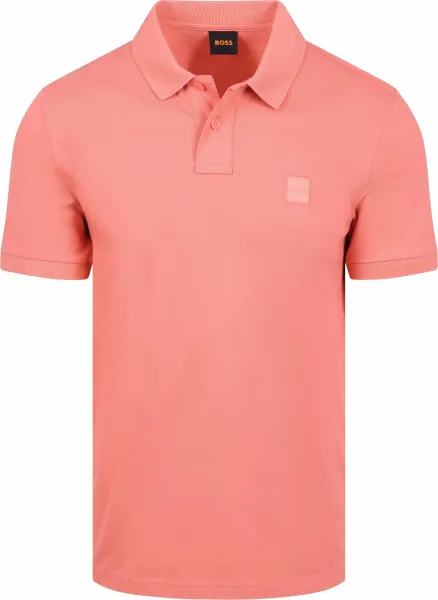 BOSS Passenger Polo Shirt Pink maat 3XL