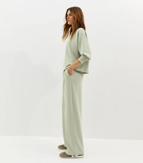 Premium Light Khaki Jersey Joggers