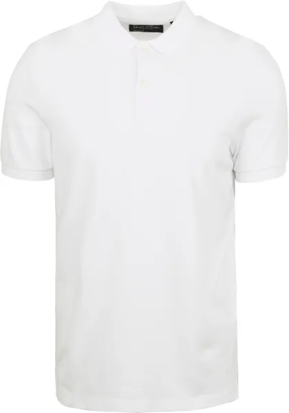 Marc O'Polo Polo Shirt White maat L