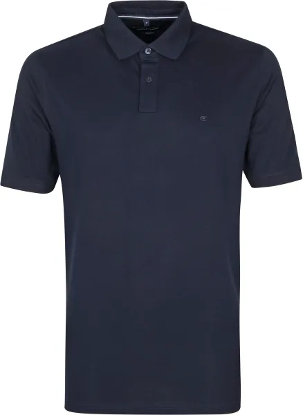 CASAMODA Polo Shirt Stretch Navy Blue Dark Blue maat 3XL