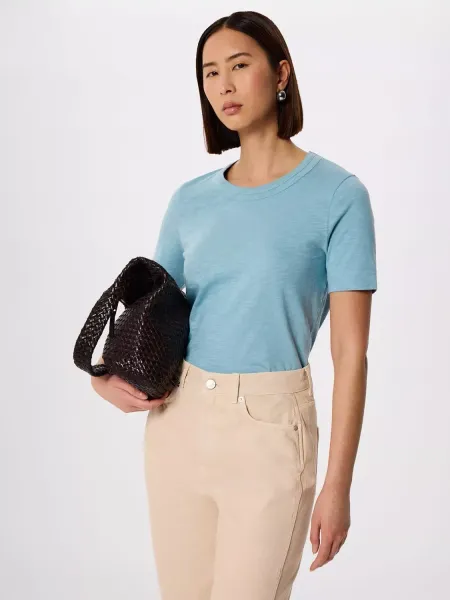 Whistles Rosa Double Trim T-Shirt
