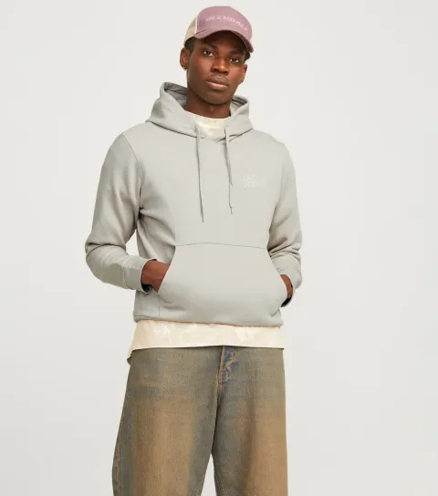 Grey Logo Print Sweatshirt