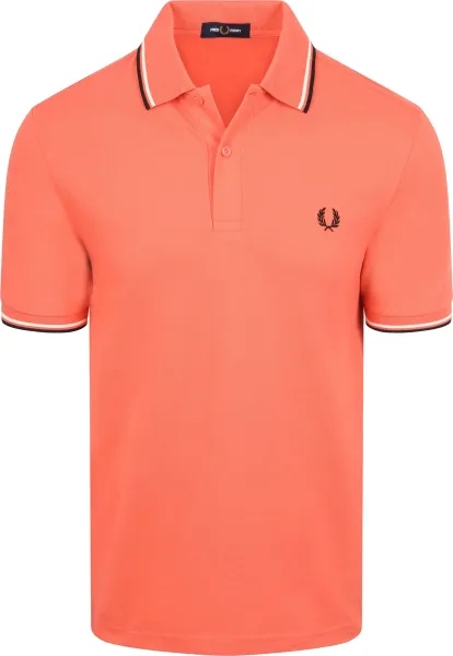 Fred Perry Polo Twin Tipped M3600 04C Pink maat L