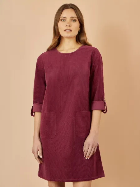 Yumi Corduroy Tunic Dress