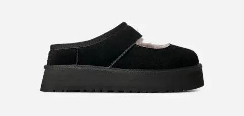 Bea Mary Jane, Suede/Polyester/Wool
