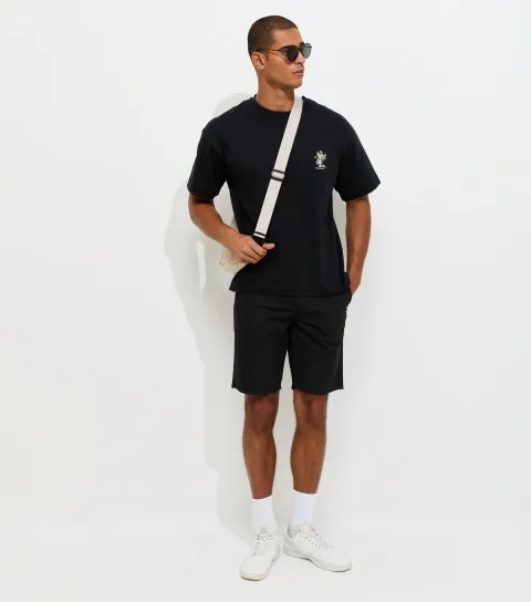 Black Chino Shorts