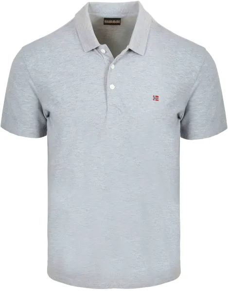 Napapijri Ealis Polo Shirt Grey maat 3XL