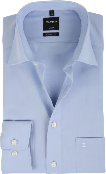 Olymp Luxor Shirt Modern Fit Light Blue size 38