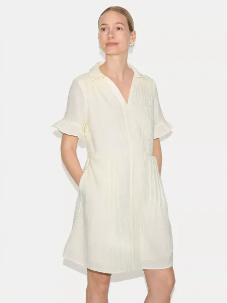 Jigsaw Cheesecloth Cotton Mini Shirt Dress