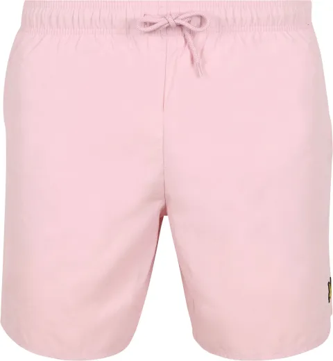 Lyle & Scott Swim Shorts Plain Pink maat M
